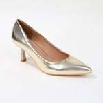 Caitlin Classic Patent Kitten Heel Pumps