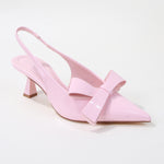 Calliope Patent Slingback Kitten Heels