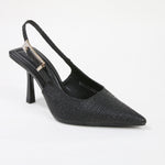 Chrysanthemum Woven Slingback Pump Heels