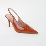 Graciela Polished Pointed Slingback Heels