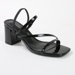 Hattie Minimalist Strappy Block Heel Sandals
