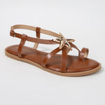 Kiana Starfish Accent Flat Sandals