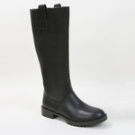 Titan Faux Leather Minimalist Pull-On Riding Boots