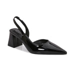 Celestin Glossy Finish Pointed Slingback Pump Heels