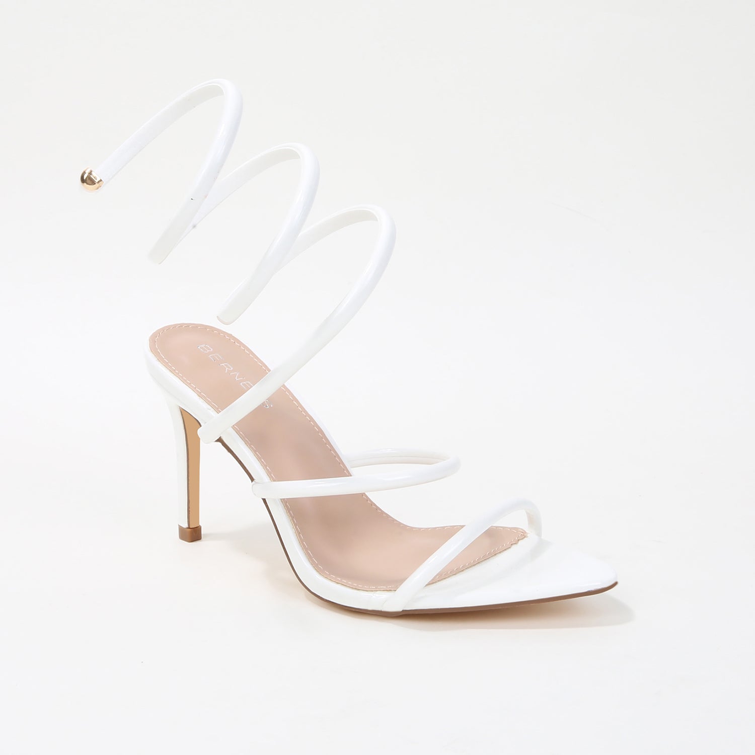 Alison Patent Wraparound Stiletto Heels
