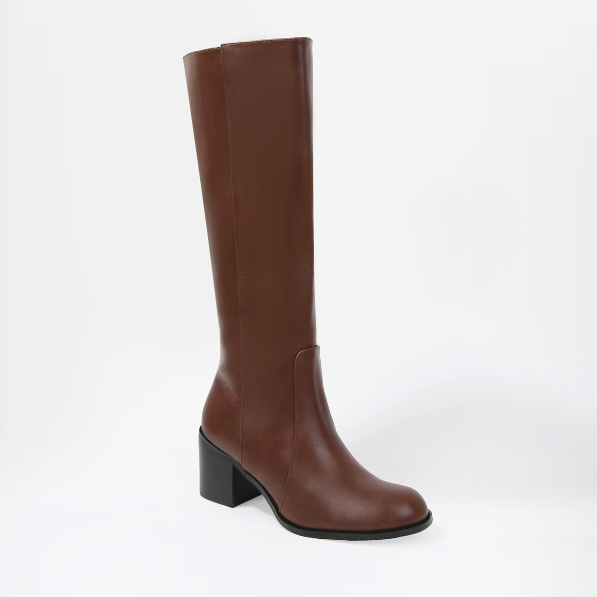 Babette Knee High Block Heel Riding Boots