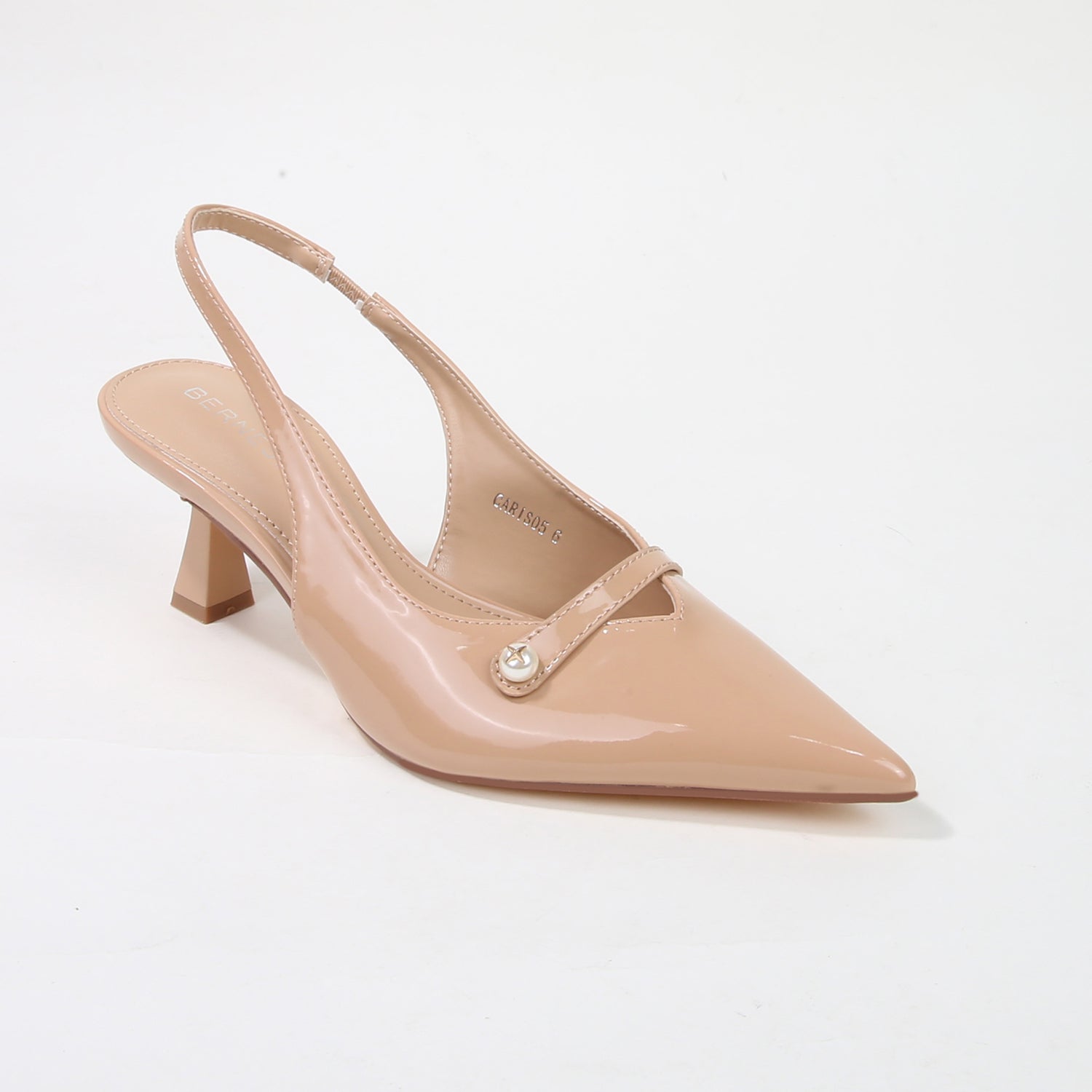 Caris Patent Slingback Pump Heels