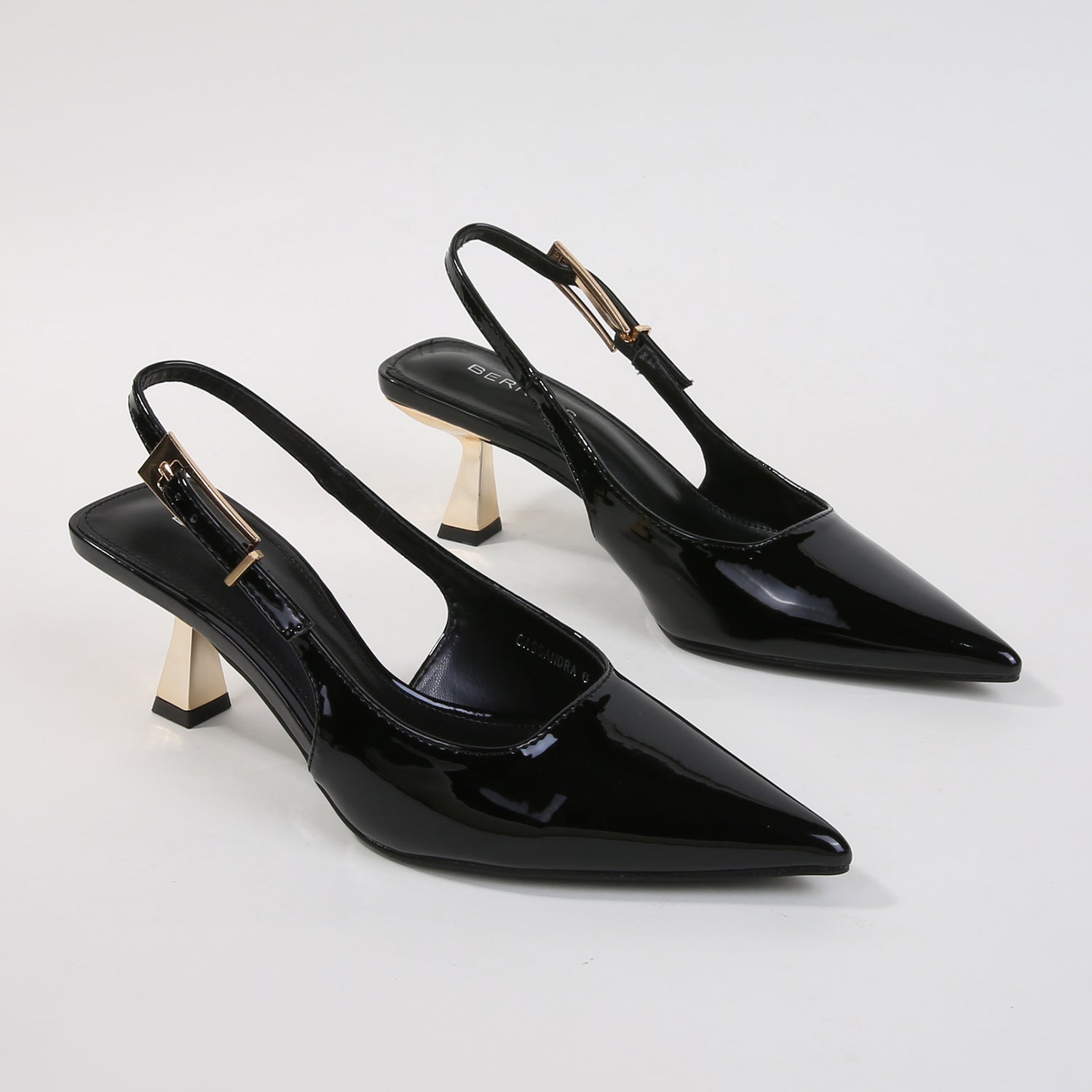 Cassandra Patent Slingback Heels