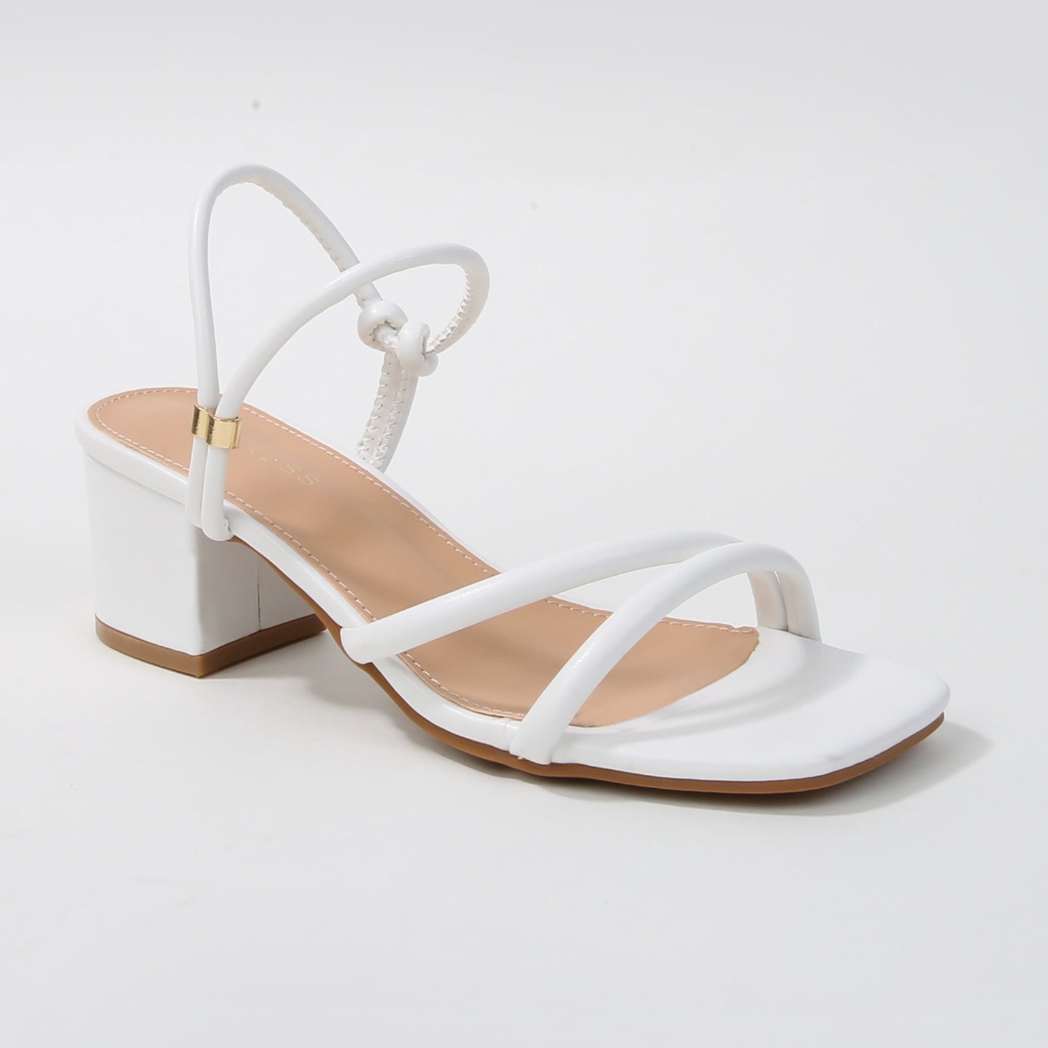 Elayna Strappy Slingback Block Heel Sandals
