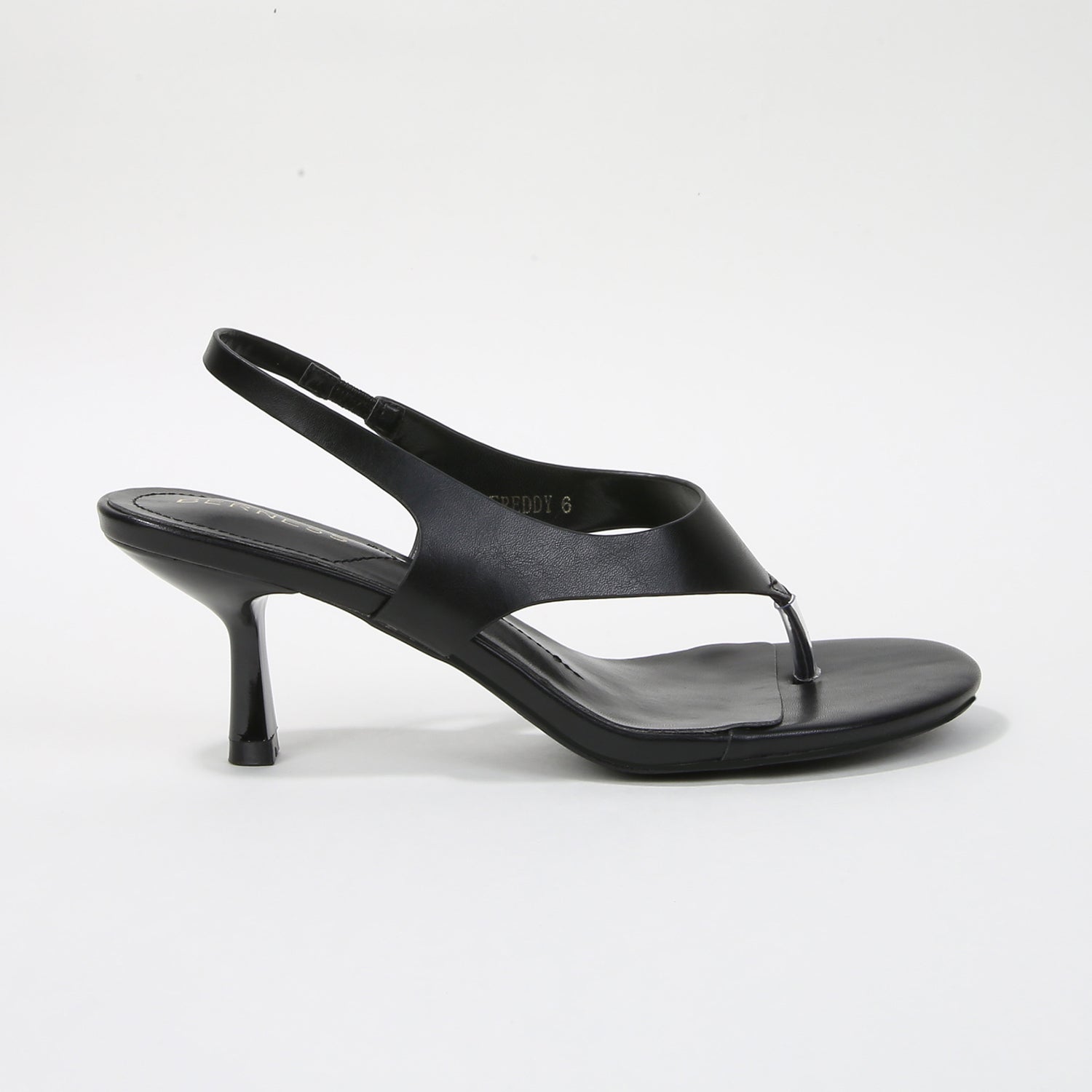 Freddy Thong Slingback Kitten Heels