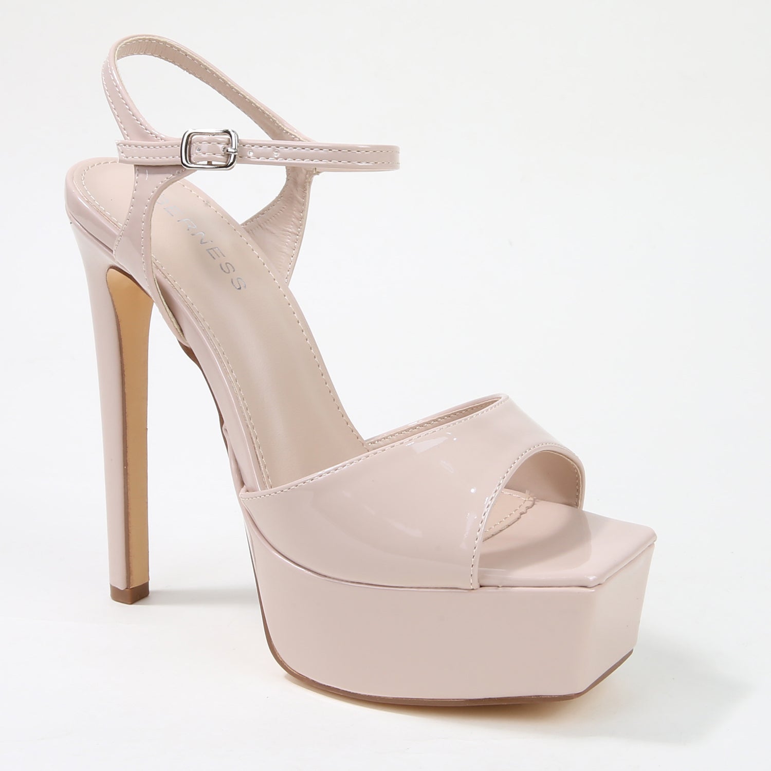 Genevieve II Ankle Strap Stiletto Platform Heels