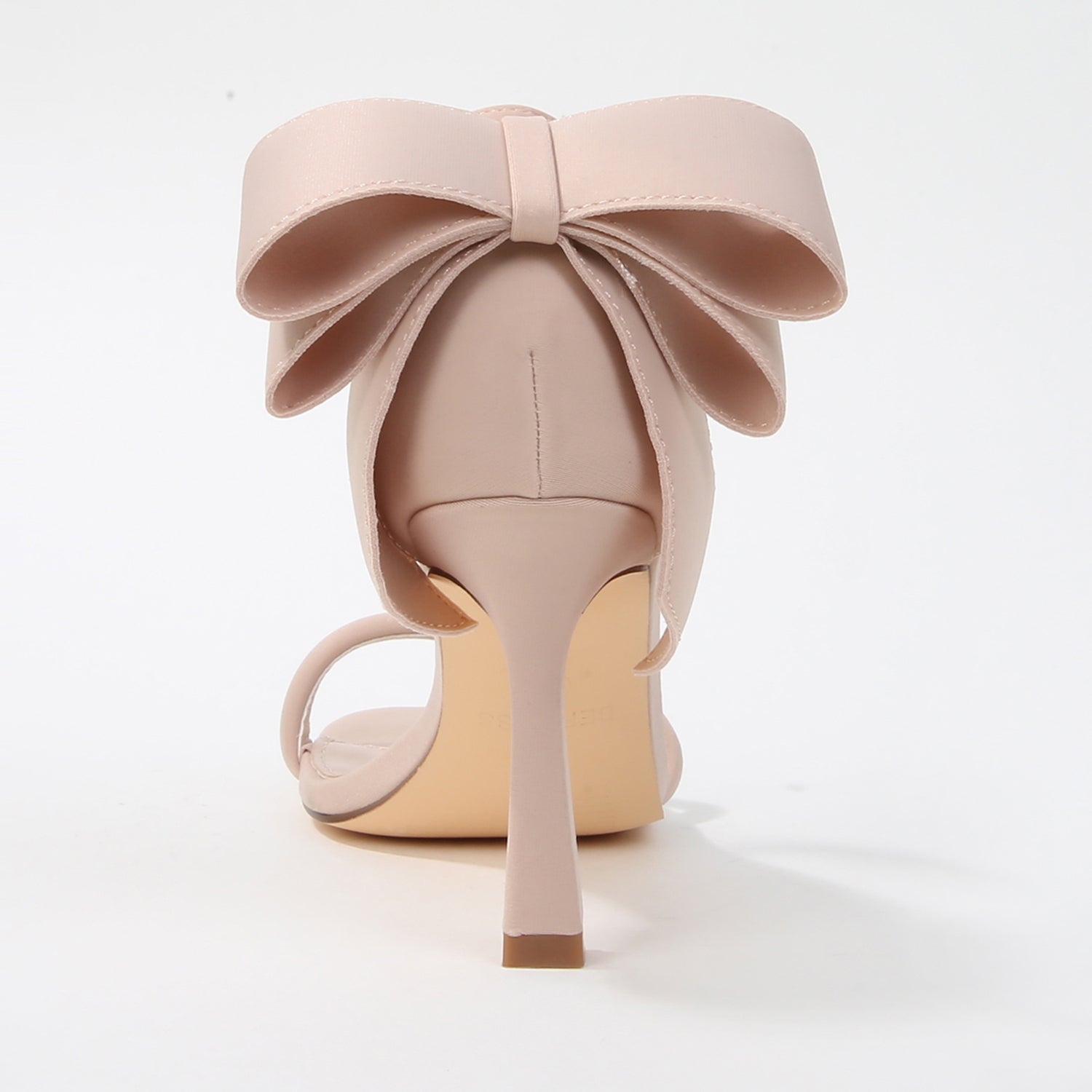Harlow Oversized Bow Ankle Strap Stiletto Heels