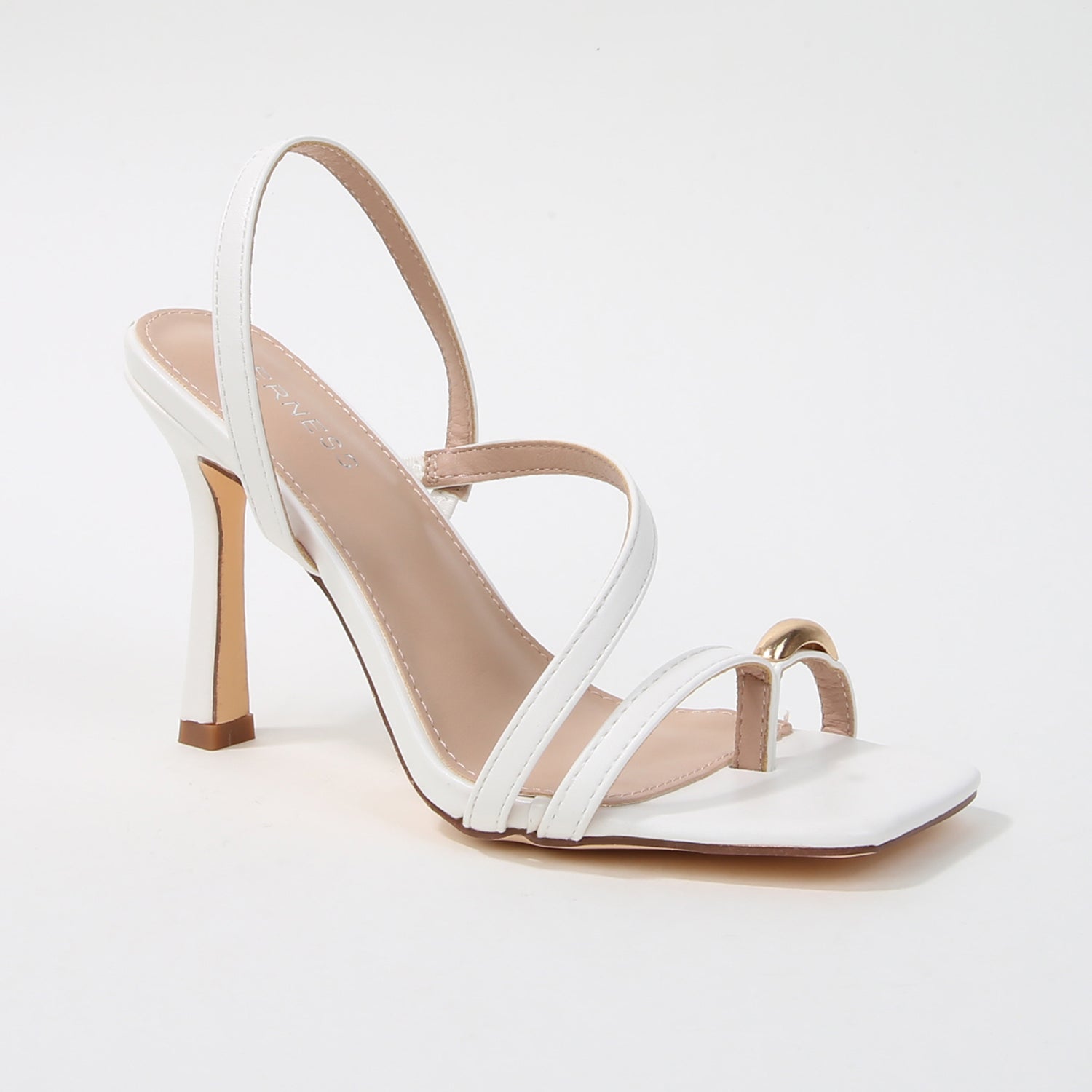 Hildegarde Strappy Slingback Stiletto Heels