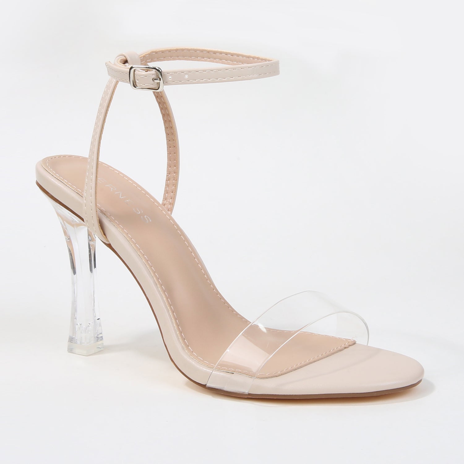 Nature Clear Strap Heel Sandals